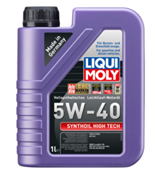  LIQUI MOLY SYNTHOIL HIGH TECH 5W-40 MOTOR YAĞI 1 L 
