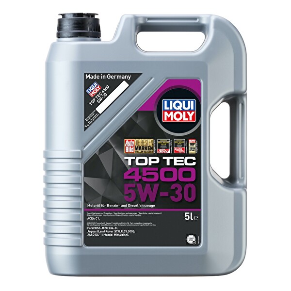  LIQUI MOLY TOP TEC 4500 5W-30 MOTOR YAĞI 5 LITRE 