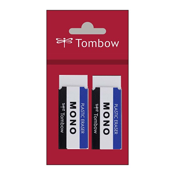Tombow Mono Silgi 23x11x55 Beyaz Paketli(2 Ad)