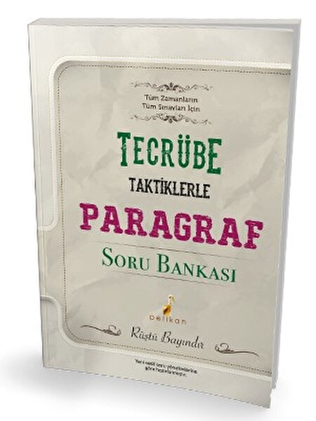 Tecrübe Serisi Rüştü Hoca ile Taktiklerle Paragraf Soru Bankası