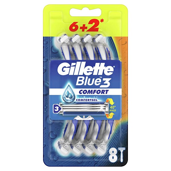 Gillette Blue 3 Comfort 6+2