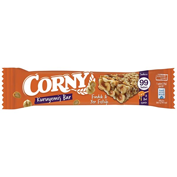 Corny Fındık-Yer Fıstığı Kuruyemiş Bar