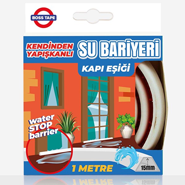 Boss Tape 1mt Barıyer Bandı-Beyaz