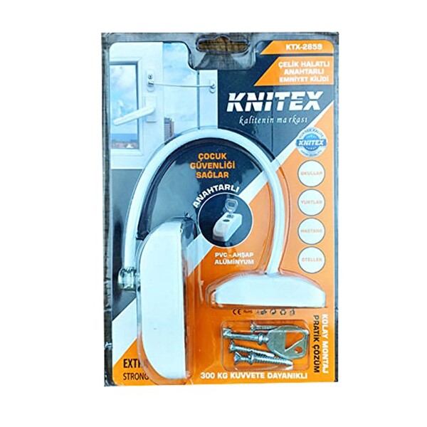 Knitex KTX-2859 Halatlı Emniyet Kilidi