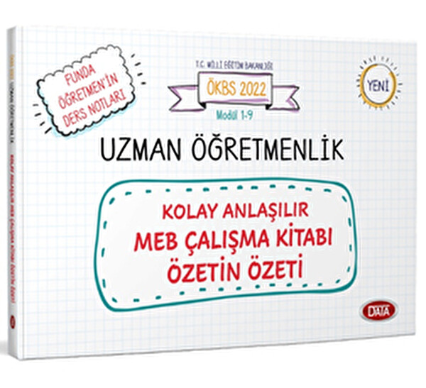 Uzman Öğretmenlik Kolay Anlaşılır Meb Çalışma Kitabı Özetin Özeti 