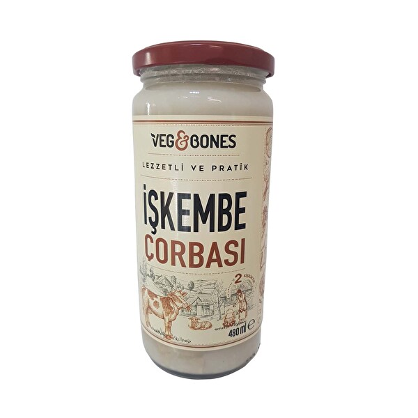 Veg&Bones İşkembe Çorbası 480 ml