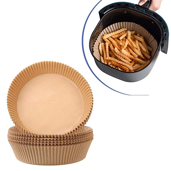 Buffer Air Fryer Pişirme Kağıdı Yuvarlak Tabak 50 Adet 30416804