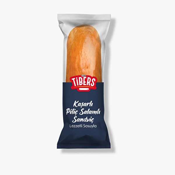 Riva Tibers Kaşarlı Piliç Salamlı Baton Sandviç 130 g