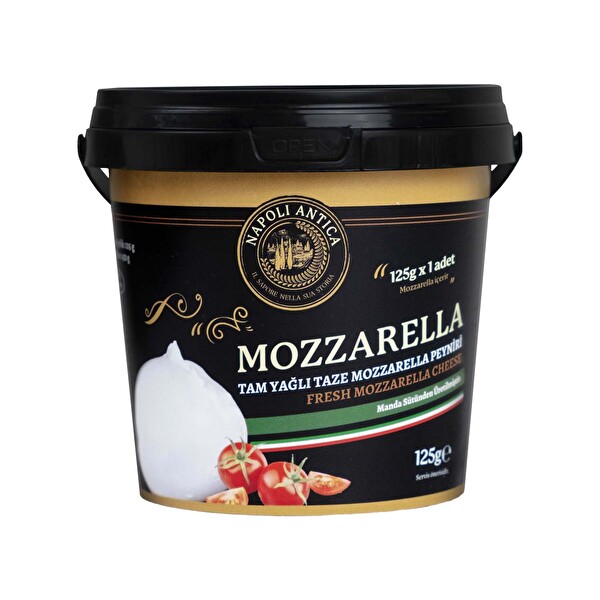 Napoli Antica Tam Yağlı Taze Mozzarella Peyniri Manda Sütlü 125 g