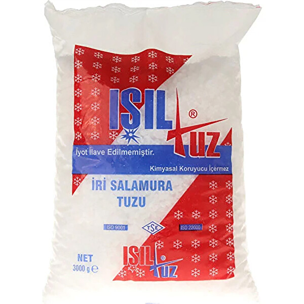Işıl İri Salamura Tuzu 3000 g