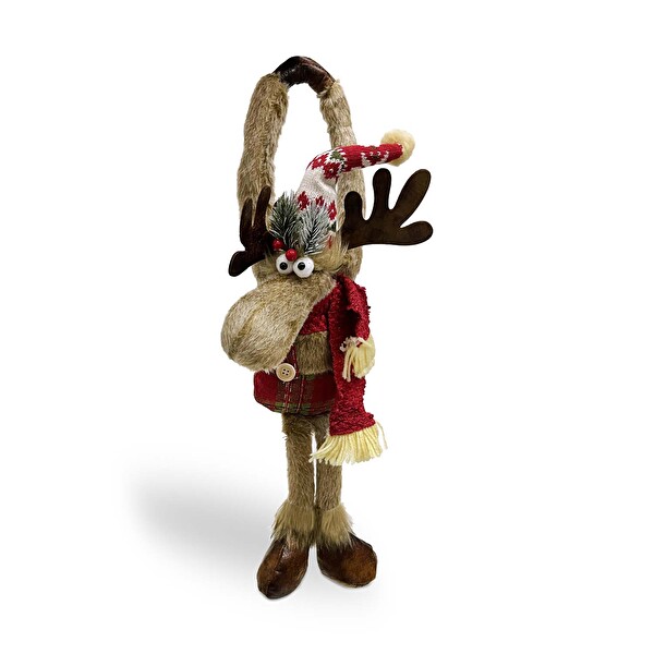 Yılbaşı Süsü Geyik Figürlü 65 cm