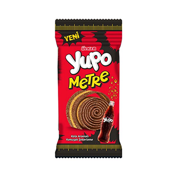 Yupo Jelly Metre Kola Aromalı Yumuşak Şekerleme 50 g
