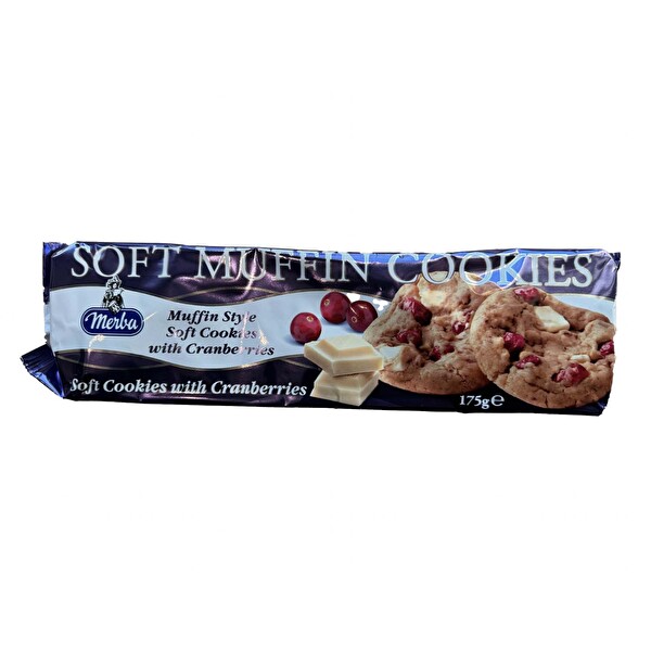 Merba Soft Cranberry Muffin Cookies 175 g