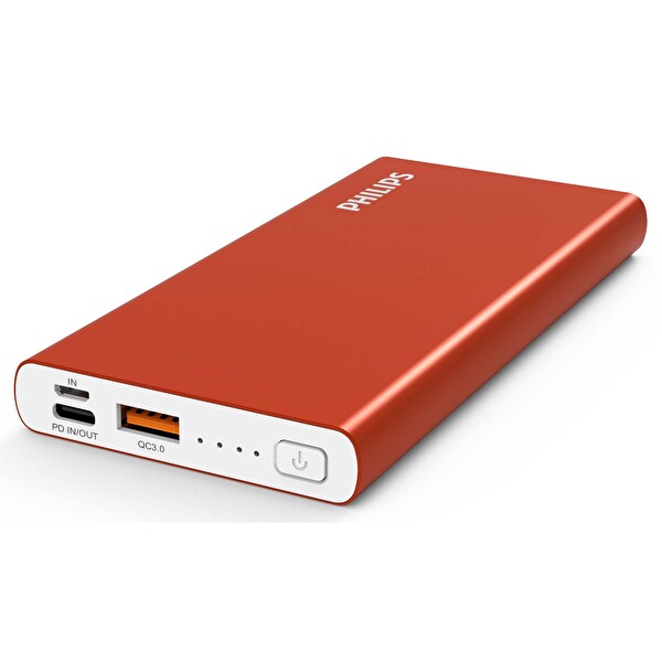 Philips DLP6733 10000 mAh Powerbank Kırmızı