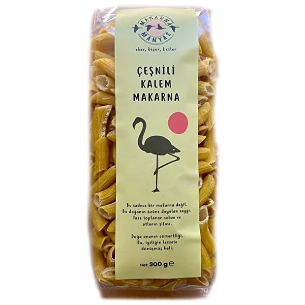 Makarna Manyas Zerdeçal Penne 300 Gg