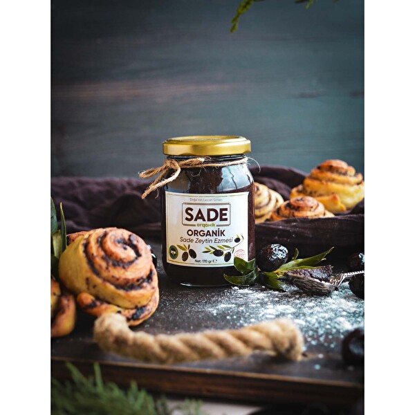 Sade Organik Zeytin Ezmesi 170 g
