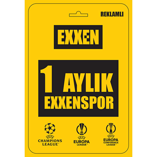 Exxen 1 Aylık Spor Reklamlı