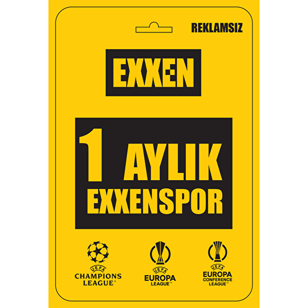 Exxen 1 Aylık Spor Reklamsız