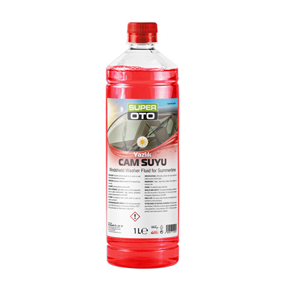 Super Oto Yazlık Cam Suyu 1 L