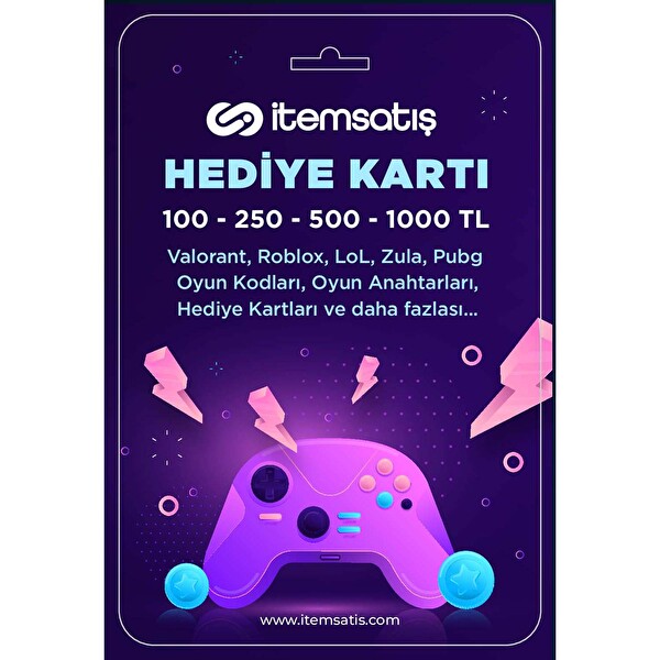 İtem Satış Hediye Çeki 250 TL