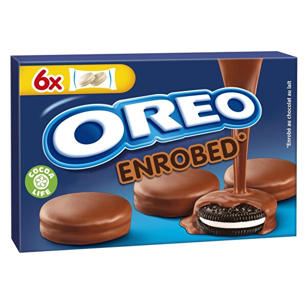 Oreo Sütlü Çikolata Kaplı Bisküvi 246 g