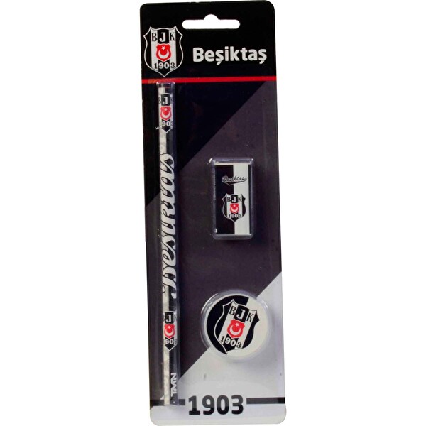 Beşiktaş 3'Lü Kırtasiye Seti