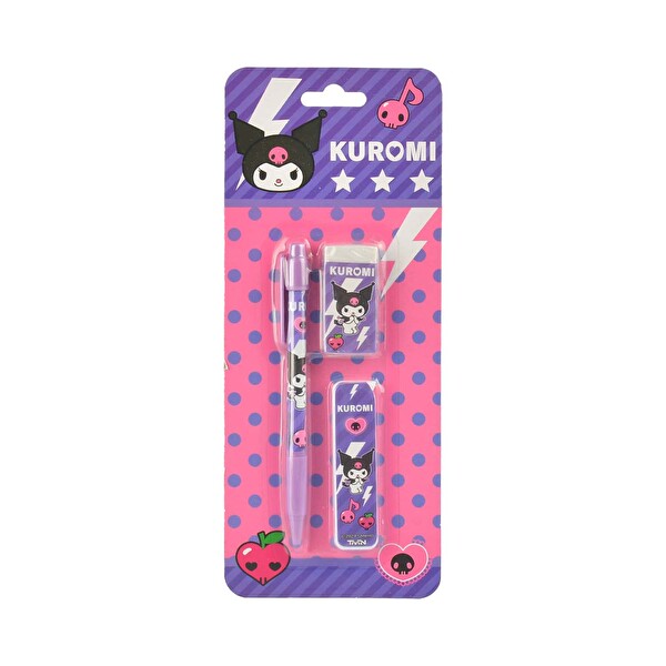 Kuromi 3'Lü Versatilli Kırtasiye Seti 005 (24X8)