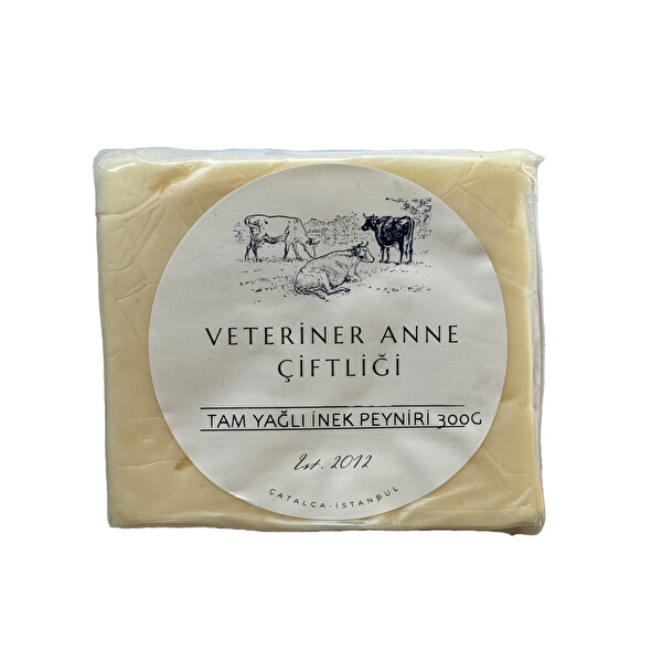 Veteriner Anne Çiftliği İnek Peyniri 300 Gr