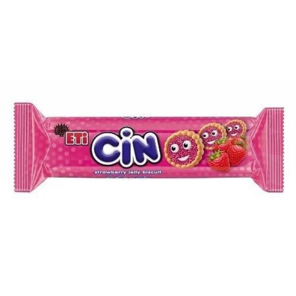 Eti Cin Lokmalık Çilekli Bisküvi 114 g