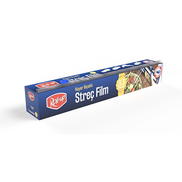 Roll-Up Kayar Bıçaklı Streç Film 33 m