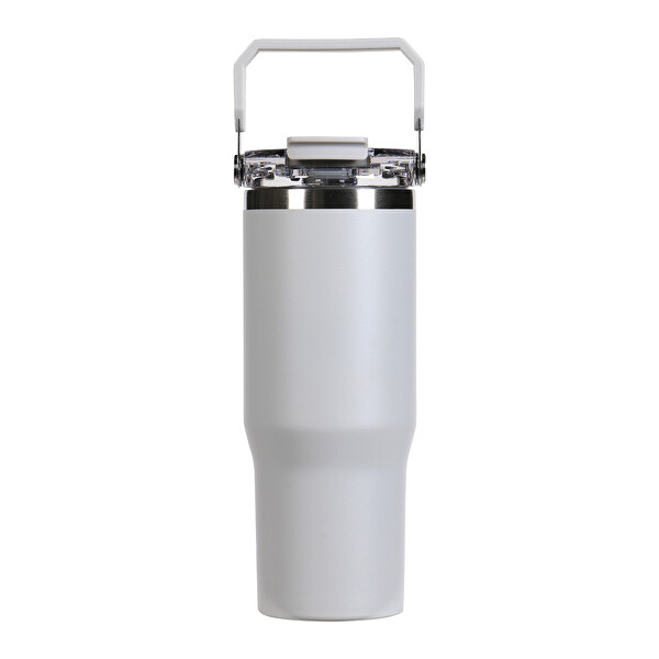 H2o Termos Kupa Pipetli Gri 900 Ml