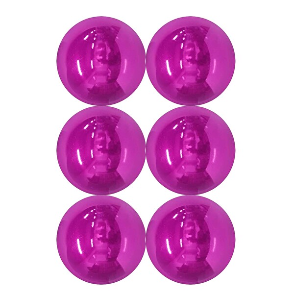 Parlak Top Fuşya 5 Cm 6'Lı