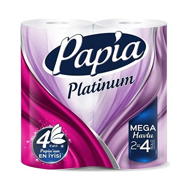 Papia Platinium 2=4 Jumbo Kağıt Havlu