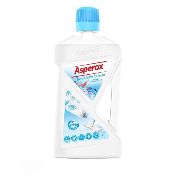 Asperox  Yüzey Temizleyeci Temizliğin Kokusu Beyaz 1 L