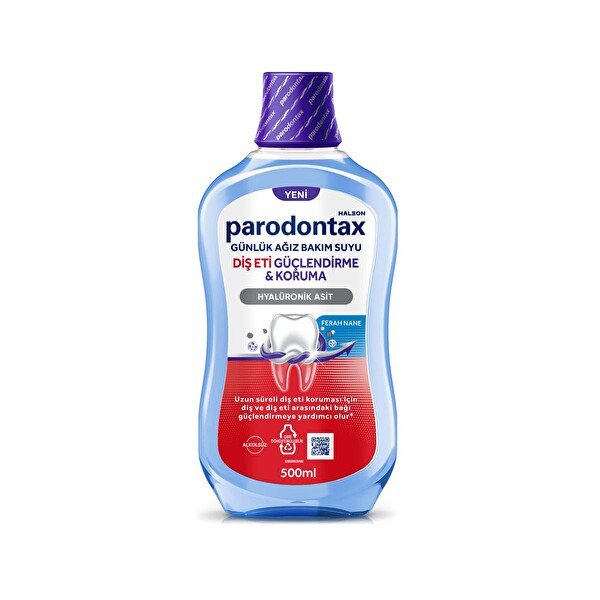 Parodontax Diş Eti Güçlendirme Ve Koruma Ağız Bakım Suyu 500 ml