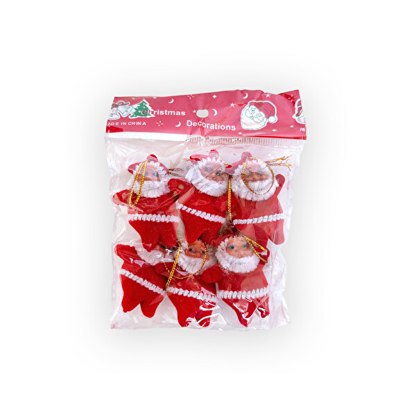 Noel Figür 4,5 Cm 6'Lı