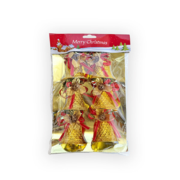 Plastik Çan 6 Cm 6'Lı