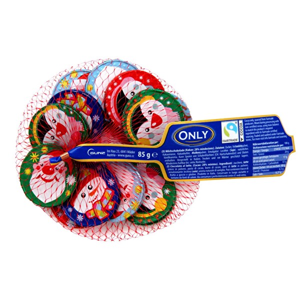 Only Sütlü Çikolata Santa Paralar 85 g