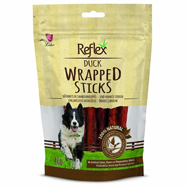 Reflex Ördekli Köpek Ödül Çubukları 80 Gr