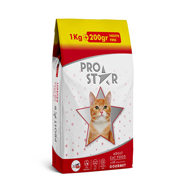 Prostar Gurme Yetişkin Kedi Maması 1,2 Kg