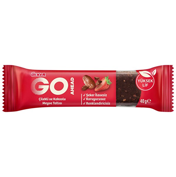 Ülker Go Ahead Çilekli Hurma Bar 40 g