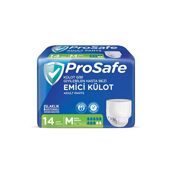Prosafe Emici Külot Hasta Bezi Orta 14'lü