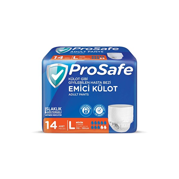 Prosafe Emici Külot Hasta Bezi Büyük 14'lü