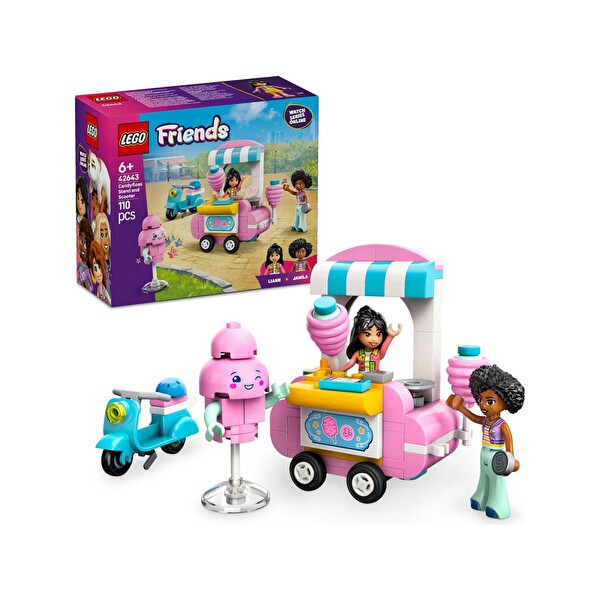 Lego® Friends Pamuk Şeker Standı ve Scooter 42643
