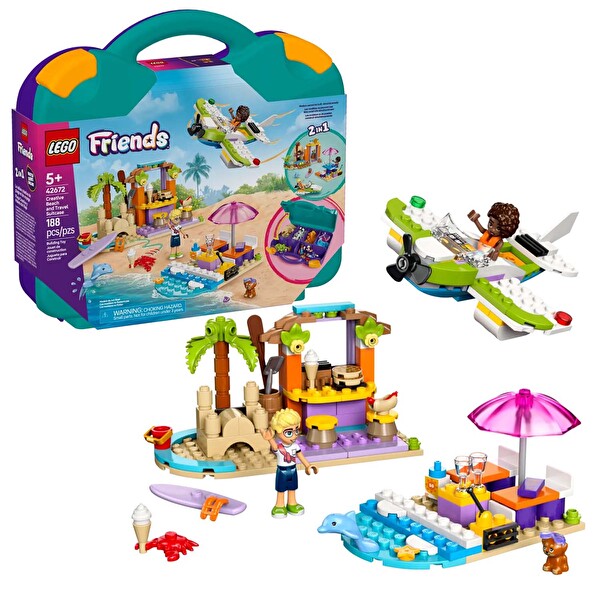 Lego® Friends Yaratıcı Plaj ve Seyahat Bavulu 42672