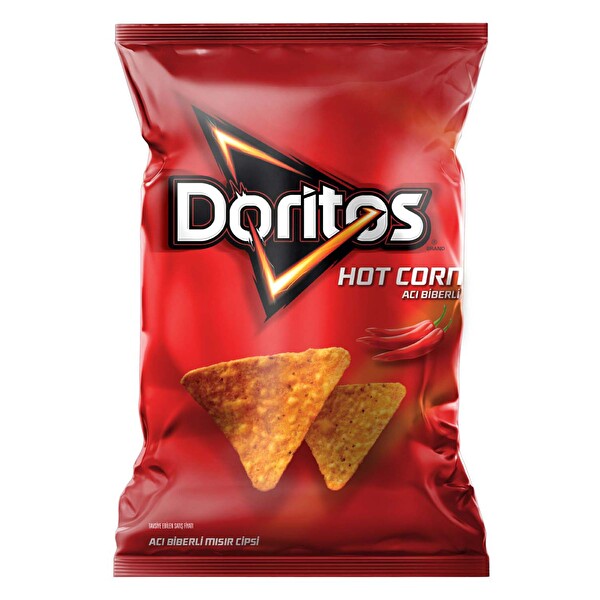 Doritos Hot Corn Acı Biber Süper Boy 130 Gr