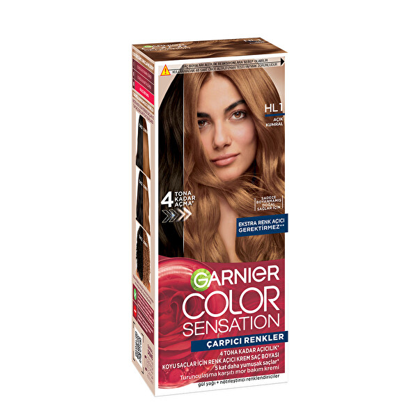 Garnier Color Sensation Hl1 Açık Kumral Saç Boyası