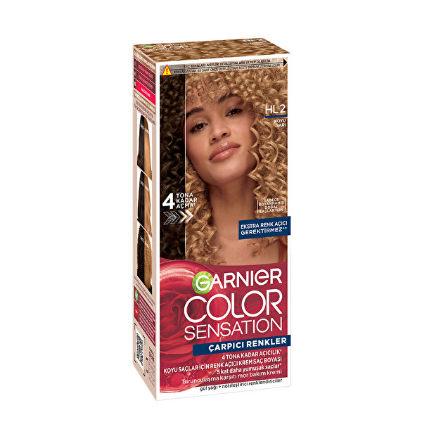 Garnier Color Sensation Hl2 Koyu Sarı Saç Boyası