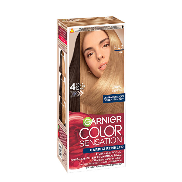 Garnier Color Sensation Hl3 Sarı Saç Boyası