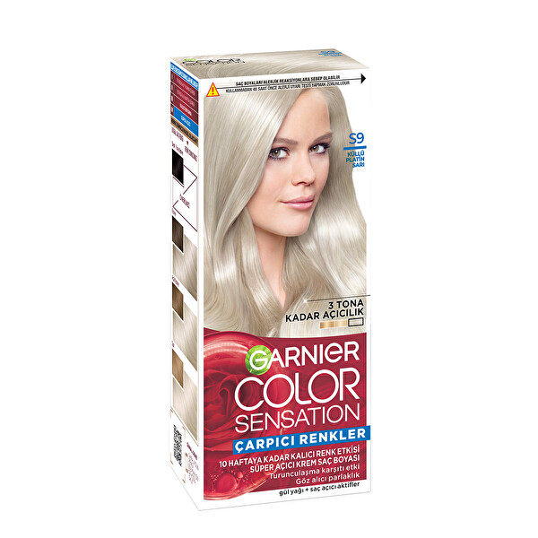 Garnier Color Sensation S9 Küllü Platin Sarı Saç Boyası